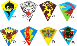 Ιπτάμενος χαρταετός με ελληνική συσκευασία