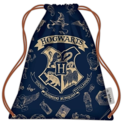 Harry Potter σάκος με κορδόνια ναυτικό μπλε και χρυσό