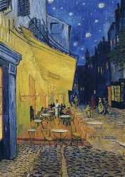 Puzzle Art Collection – βεράντα καφέ τη νύχτα 1000 κομμάτια