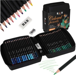 Χρωματιστά μολύβια σε θήκη 120 τεμ.
