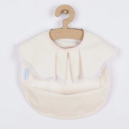 Πολυτελής πλενόμενη σαλιάρα για κορίτσια New Baby 34 × 25 cm