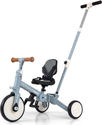 Παιδικό τρίκυκλο 5σε1 με ράβδο καθοδήγησης KINDERKRAFT OPTIMUS MAX, denim