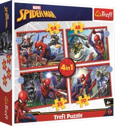 Παζλ 4 σε 1 Ηρωικός Spider-Man