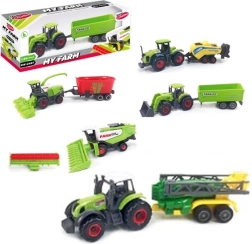 Τρακτέρ Moje farma 1:64 μεταλλικό και πλαστικό μοντέλο
