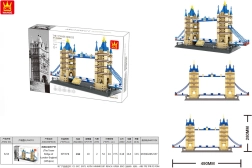 Κατασκευαστικό σετ Κτίρια TOWER BRIDGE 1054 τεμαχίων