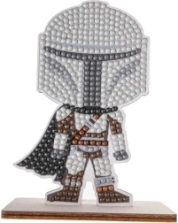 Διαμαντένια ζωγραφική Crystal Art Buddies Star Wars: The Mandalorian – μεμονωμένη διακοσμητική φιγούρα