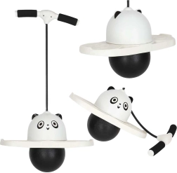 Παιδικό pogo jumper panda για ισορροπία ασπρόμαυρο