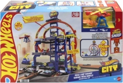 Hot Wheels City μέγκα γκαράζ με διπλή looping