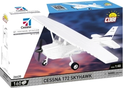Κατασκευαστικό σετ Cobi Cessna 172 Skyhawk 160 τουβλάκια λευκό