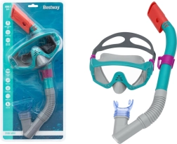 Σετ μάσκας και αναπνευστήρα (snorkel) BESTWAY – Τυρκουάζ