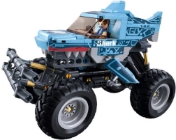Sluban Power Bricks κουρδιστό off-road Μπλε Καρχαρίας σετ κατασκευής