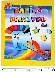 Έγχρωμα χαρτιά κιμωλίας A4