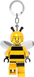 Φωτιζόμενο μπρελόκ για κλειδιά LEGO μίνι φιγούρα κορίτσι-μελισσάκι