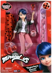 Κούκλα Miraculous Marinette με υπερηρωική στολή της Ladybug