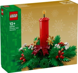 LEGO εμβληματική εορταστική διακόσμηση τραπεζιού