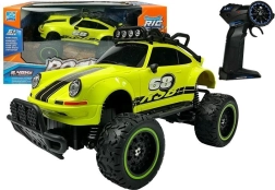 Πράσινο αμφίβιο RC αυτοκίνητο με ταχύτητα 6,5 km/h