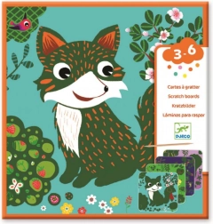 Ξυστές εικόνες Δασικοί φίλοι DJECO