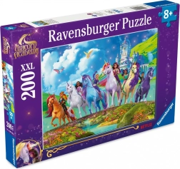 Puzzle XXL 200 κομμάτια RAVENSBURGER – UNICORN ACADEMY (Ακαδημία Μονόκερων)