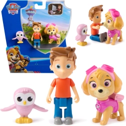 Paw Patrol φιγούρες Skye, Alex Porter και κουκουβάγια