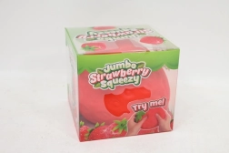 Αντιστρές squishy «gniotek» για ζούληγμα φράουλα jumbo 15 cm - 1 τεμάχιο