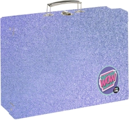 Τετράγωνη βαλίτσα λαμινέ Α4 OXY NEXT Shiny