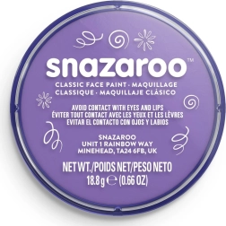 Snazaroo χρώμα προσώπου ανοιχτό μωβ 18 ml