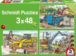 Παζλ SCHMIDT στο εργοτάξιο 3×48 κομμάτια