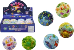 Φωτιζόμενη μπαλίτσα με προεξοχές δεινόσαυροι 7 εκ.