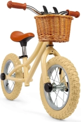 Bigjigs toys κρεμ ποδήλατο ισορροπίας με καλαθάκι