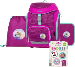 Σχολικό σετ OXY Sherpy Pink 4 τεμαχίων