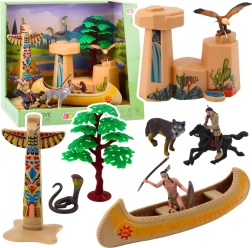 Ινδιάνικο Σετ με Καγιάκ και Τότεμ