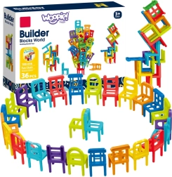 Παιχνίδι δεξιοτήτων Ισορροπία Καρέκλες 36 τεμ.