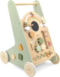 Ξύλινο εκπαιδευτικό περπατούρα PolarB Viga – πράσινο