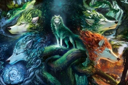 Παζλ Mystičtí vlci 7000 κομμάτια RAVENSBURGER