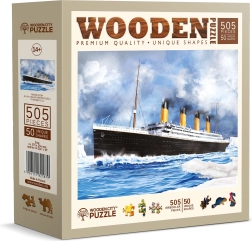 Ξύλινο παζλ Titanic 505 κομμάτια WOODEN CITY