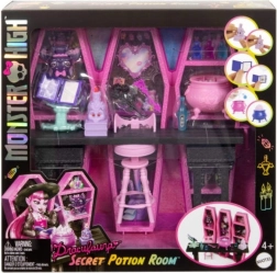Διασκεδαστικό σετ Monster High Draculaura - Μυστικό δωμάτιο ελιξιρίων