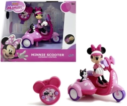 RC σκούτερ MINNIE με καλάθι και φιγούρες