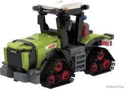 Κατασκευαστικό σετ BRIXIES Plus Claas Xerion 12.650 Terra Trac ερπυστριοφόρο τρακτέρ