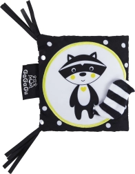 Αισθητηριακό βιβλίο για παιδιά GaGaGu Ρακούν