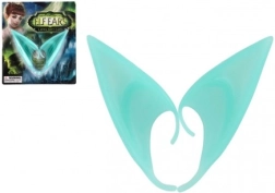 Ξωτικά αυτιά από λάτεξ 12 cm – τιρκουάζ, αξεσουάρ για καρναβάλι