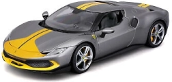 Μεταλλικό μοντέλο Ferrari 296 GTB Assetto Fiorano 1:18 γκρι