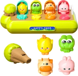 Διαδραστική pop‑up φάρμα με ζωάκια WOOPIE BABY