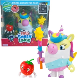 Pinata Smashlings Luna μονόκερος με πινιάτα και 2 φιγούρες