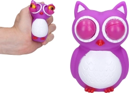 Στρεσαρισμένη κουκουβάγια 8 cm