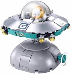 Sluban Σετ Κατασκευής Garfield στο ταξίδι του στο διάστημα