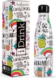 Θερμός με ουράνιο μονόκερο Stay wild 500 ml