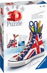 Ravensburger 3D παζλ αθλητικό παπούτσι με βρετανική σημαία 112 κομμάτια