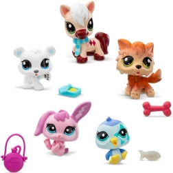 Hasbro Littlest Pet Shop χειμερινό σετ ζωάκια 5 τεμ.