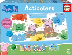 Acticolors: χρώματα και σχήματα PEPPA PIG – διδακτικό παιχνίδι EDUCA