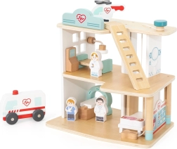 Ξύλινο νοσοκομείο Viga Toys με αξεσουάρ
